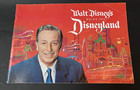 1961 Disneyland Magic Kingdom 44x30 Pink Map Poster    Walt Disney s Guide Book