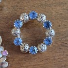 Vintage Lot Of 8 Brooches And Clip On Earrings Gold Tone Giovanni  Enamel  Etc