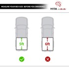 5ft Tri-fold Bed Tonneau Cover For 2015-2026 Chevy Colorado Gmc Canyon W lamp