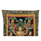 19th Century Antique Tibetan Hand Painted  Buddhist Thangka