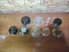 Vintage Lot Of 9 Las Vegas Hotel   Casino Glass Ashtrays