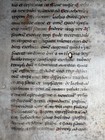 Rare Large 15th C  Latin Bible Leaf Ii Kings Medieval Manuscript Vellum C 1400s