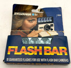 Vintage Sylvania Blue Dot Flash Bar 10 Flashes Polaroid Onestep Camera