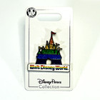 Disney World Parks Exclusive Wdw Rainbow Glitter Castle 2019 Pride Month Pin New