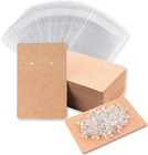 Earring Display Cards With 100 Pcs Earring Holder Cards 200 Pcs Earring