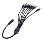20awg 1 To 8 Port Power Split Cable For Cctv Security Camera Dvr Swann Defender