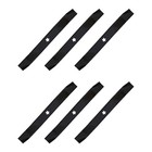  6  3 In 1 Mower Blades Fits Husqvarna Riding Mowers 42  Decks Repl  532139775