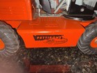 Vintage 1950s Nylint 20  Pettibone Speed Swing Front Loader  Orange