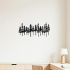 Metal Pine Tree Wall Art Decor Nature Home Decor Cedar Trees Metal Sign Wall Dec
