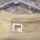 Nirvana Incesticide Graphic T-shirt Anvil Tag Size L Beige yellow