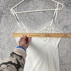 Vintage 60s Van Raalte Slip Dress Sz Medium Cream Coquette Fairy Grunge Layering