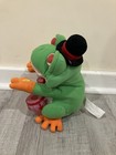 Gemmy Animated Bongo Playing Frog Green Repaired And Fully Working See Video