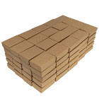 Kraft Cotton Filled Jewelry Gift Boxes - Pack Of 100