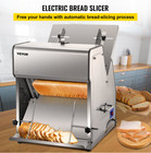 Vevor Commercial Toast Bread Slicer  12mm Thickness Electric Bread Cutting Machi