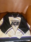 Vintage 90s Indianapolis Ice Ihl Hockey Jersey 2xl Made In Canada Sewn Logo