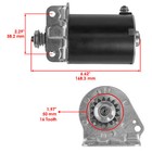 Caltric Starter For John Deere Lawn Tractors 100  108  111  111h  112l