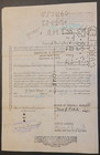 1 - Pennsylvania Railroad Company Stock Certificate 1911 - 1 Shares    50 Each