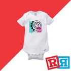 Blink 182 Gerber Baby Onesie   Bodysuit Cotton White Short Sleeve Unisex