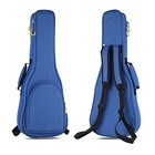  Ukulele Case 15mm Heavy Sponge Padding Waterproof Soprano-21 Inch Blue