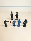 Lot Of 6 Vintage Barclay Manoil Lead Figures - Various Scales