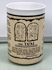 Sierra Gifts Co The Ten Commandments Coffee Mug Cup Vintage Bible Old Testament
