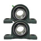 2-pack 2-1 8   Bore Ucp211-34 Self-align Pillow Block Bearing Solid Base 