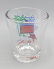 Vintage St  Thomas U s  Virgin Island Palm Tree Sunset Beach Scene Shot Glass