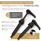 4 Pack Syrup Pump Dispenser For 750ml Plastic Bottles Torani Vigor Path
