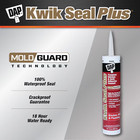Dap Kwik Seal Plus 10 1oz Kitchen   Bath Clear Paintable Latex Caulk Sealant
