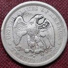 1875 S Twenty Cent Piece 20c Rare Silver Type Coin Better Grade  96695