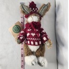Boyds Bears Archive Collection Jane Hare Plush Rabbit Winter Sweater 573705 12in