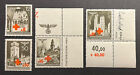 Travelstamps  Germany Poland Stamps Mi 52-55 Sg 409-412 1940 Red Cross Mnh mogh