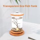 Aquarium Fish Tank 1 2l Small Betta Tank Starter Kit With Led Light And Filter