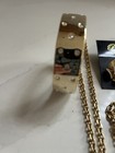 Park Lane Gold Tone Necklace bracelet   Earrings Austrian Crystal Nwt