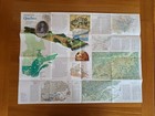 Map National Geographic The Making Of Canada Quebec 1991