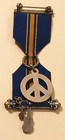 Hard Rock Cafe All Access Peace Love Rock Medal Pin Hrc Love All Serve All Guita