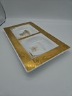Vintage Mcm Georges Briard Glass Serving Tray