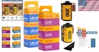 Kodak 35mm Film Bundle 6 Rolls 36 Exposures Color Ultramax 400 Gold 200