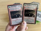 Star Wars Ccg Dagobah Limited  black Border Bb  Full Set Plus 2  182 180 