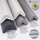 Heavy Duty Corner Guard 24in Rubber Edge Protector Garage Wall Bumper Cushion