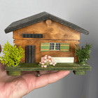 Vintage Cabin Chalet Music Box  Laura   s Theme 