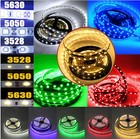 5m Smd Rgb 5050 3528 5630 60led m 300leds Cold warm White Strip Light Dc12v
