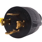 Rv L14-30p Male To Tt-30r Female 30 Amp Extension Cord Power Adapter Generator