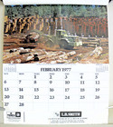 Very Rare Vintage 1977 Terex  formerly Euclid  Equipment Calendar -loose Pages