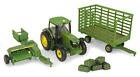 1 64 2012 John Deere 6210r Tractor W 338 Baler   Wagon - Tbe45439