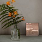Led Word Desk Clock-7 8  X 7 8  X 2 - Powered By Usb Cable -a Unique Gift Item
