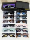 Jacques Marie Mage Ascari Square Sunglasses Unisex Brown Frame Teal Lens 49   23