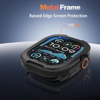 Metal tpu Case For Apple Watch Ultra Series 10 9 8 7 Se Shockproof Rugged Cover