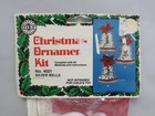 Walco Ornament Kit  3  Silver Bells Christmas Beaded Sequin Pins  4021 Vintage