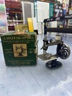 Vintage Singer Model 20 Child Hand Crank Sewing Machine W  Original Box   Clamp 